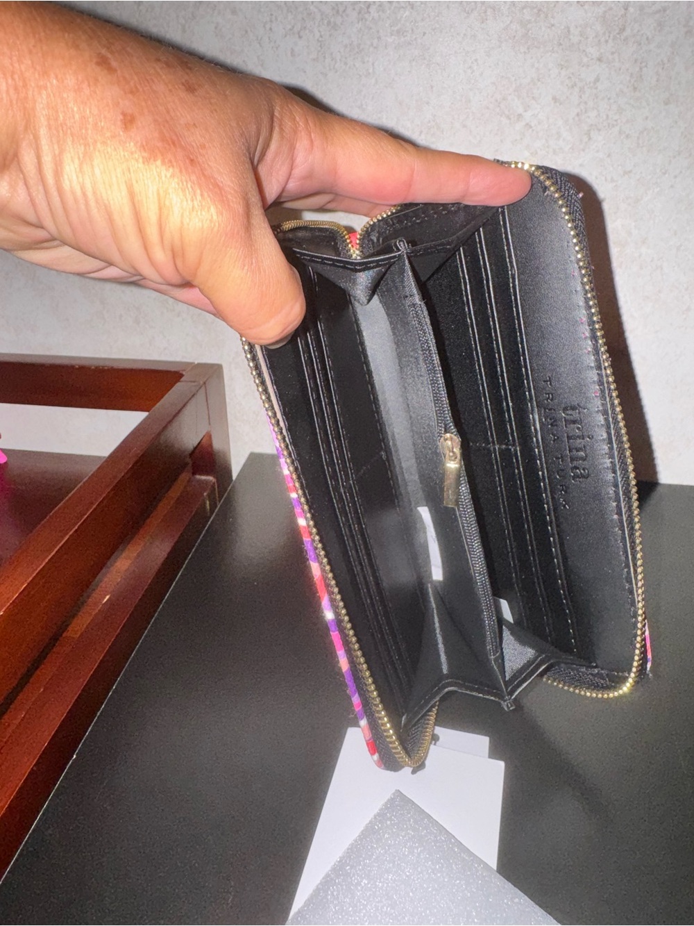 Trina Turk Multi-Color Patterned Wallet - Picture 5 of 5